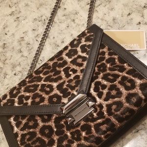 Michael Kors Leopard Print Handbag